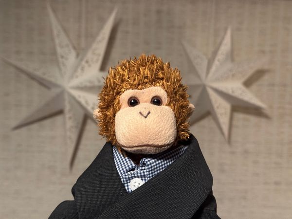 Bob in a black suit.