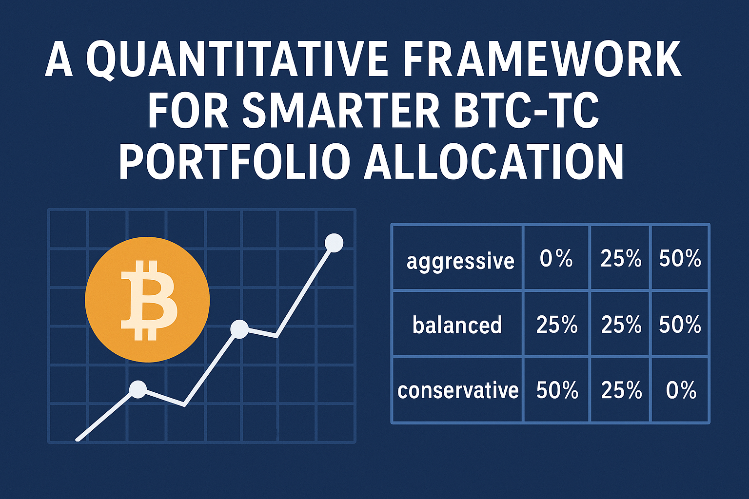 A Quantitative Playbook for Investing in Bitcoin Treasury Companies