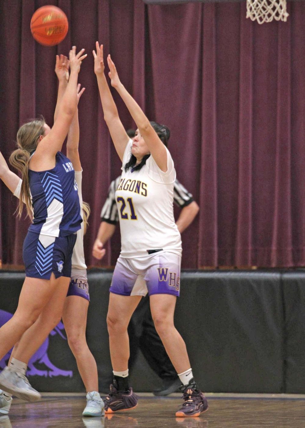 Lady Dragons Split Pair of Home Games,  Improves to 2-3