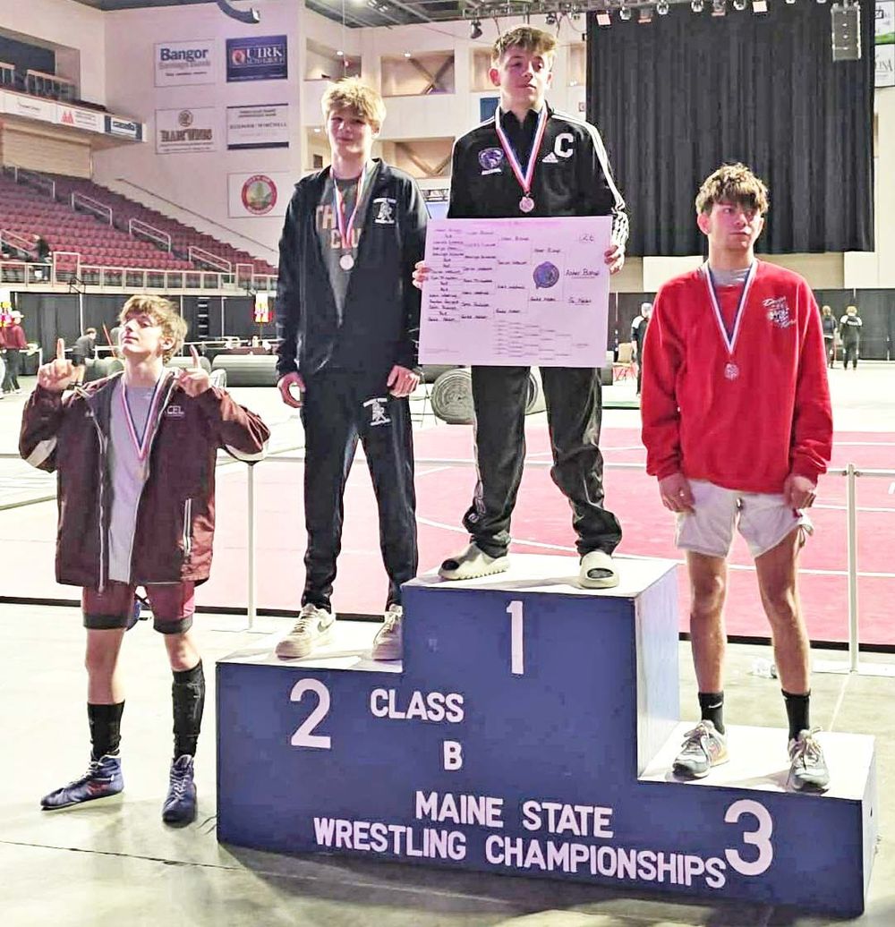 Woodland’s  Asher Bishop Captures  Regional  Wrestling Title