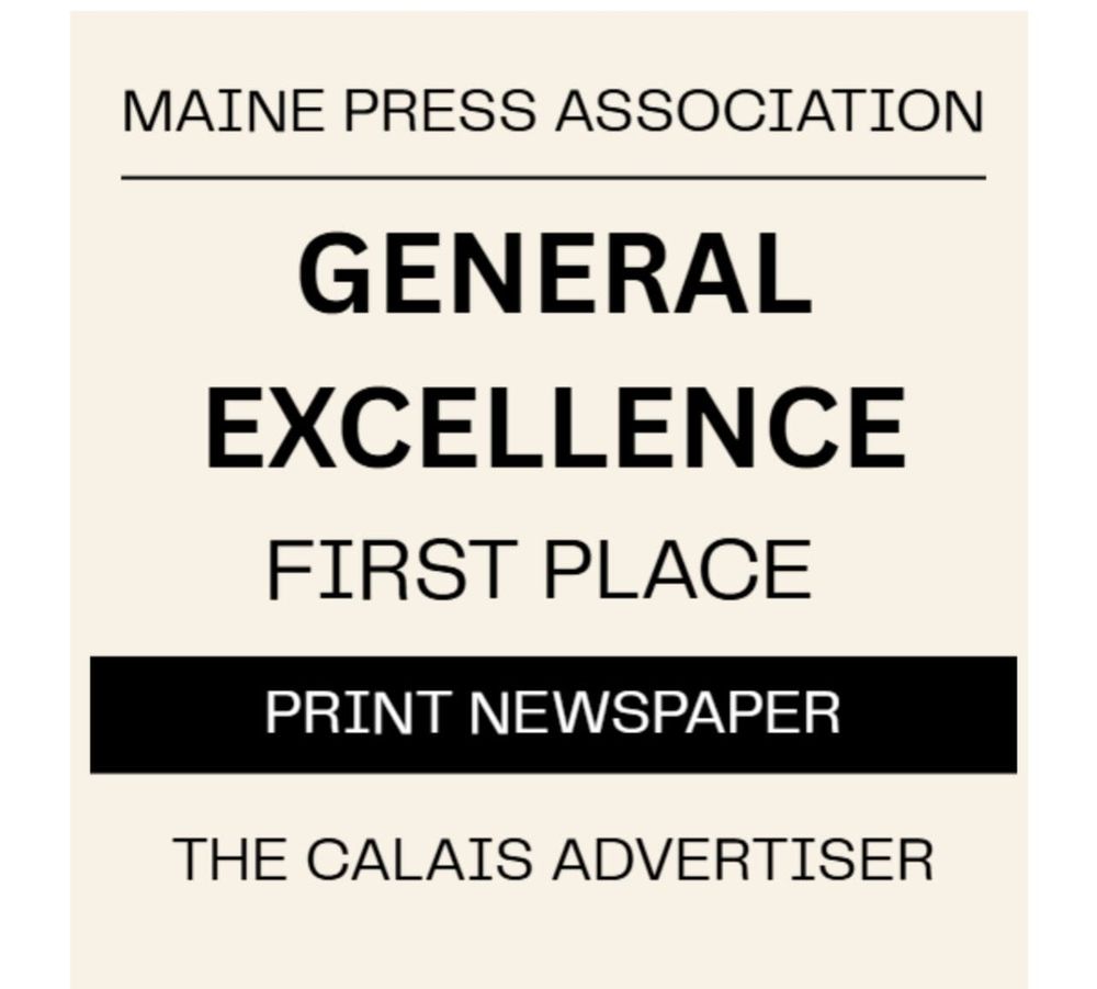 The Calais Advertiser Wins Top Maine Press Association Award