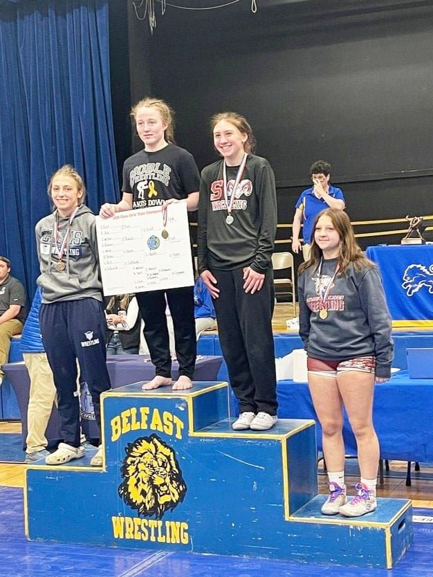 Ashaleigh Sulkowski Takes Third at Girls’ State Wrestling Championship