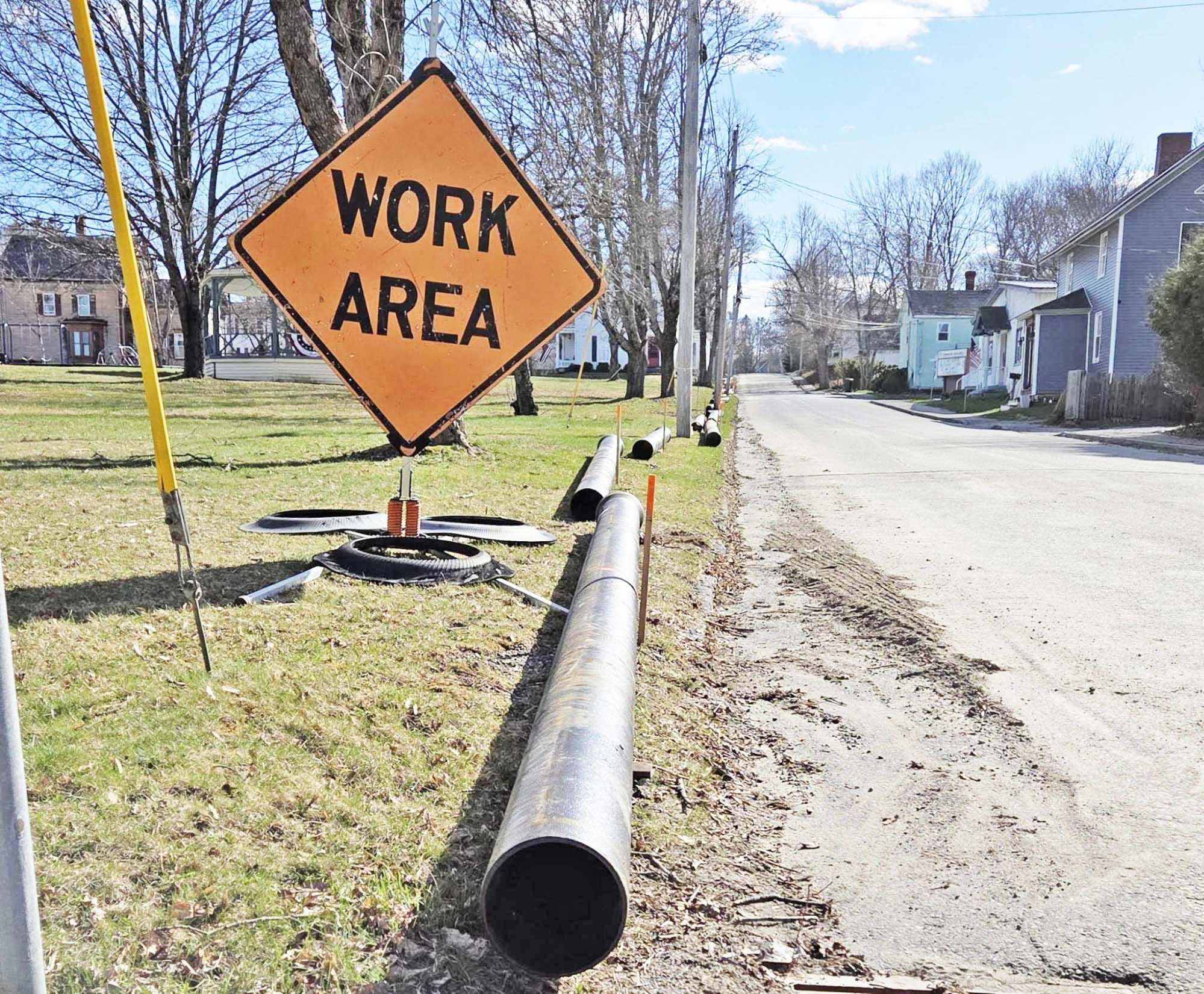 Pipes in Place for  Upgrade