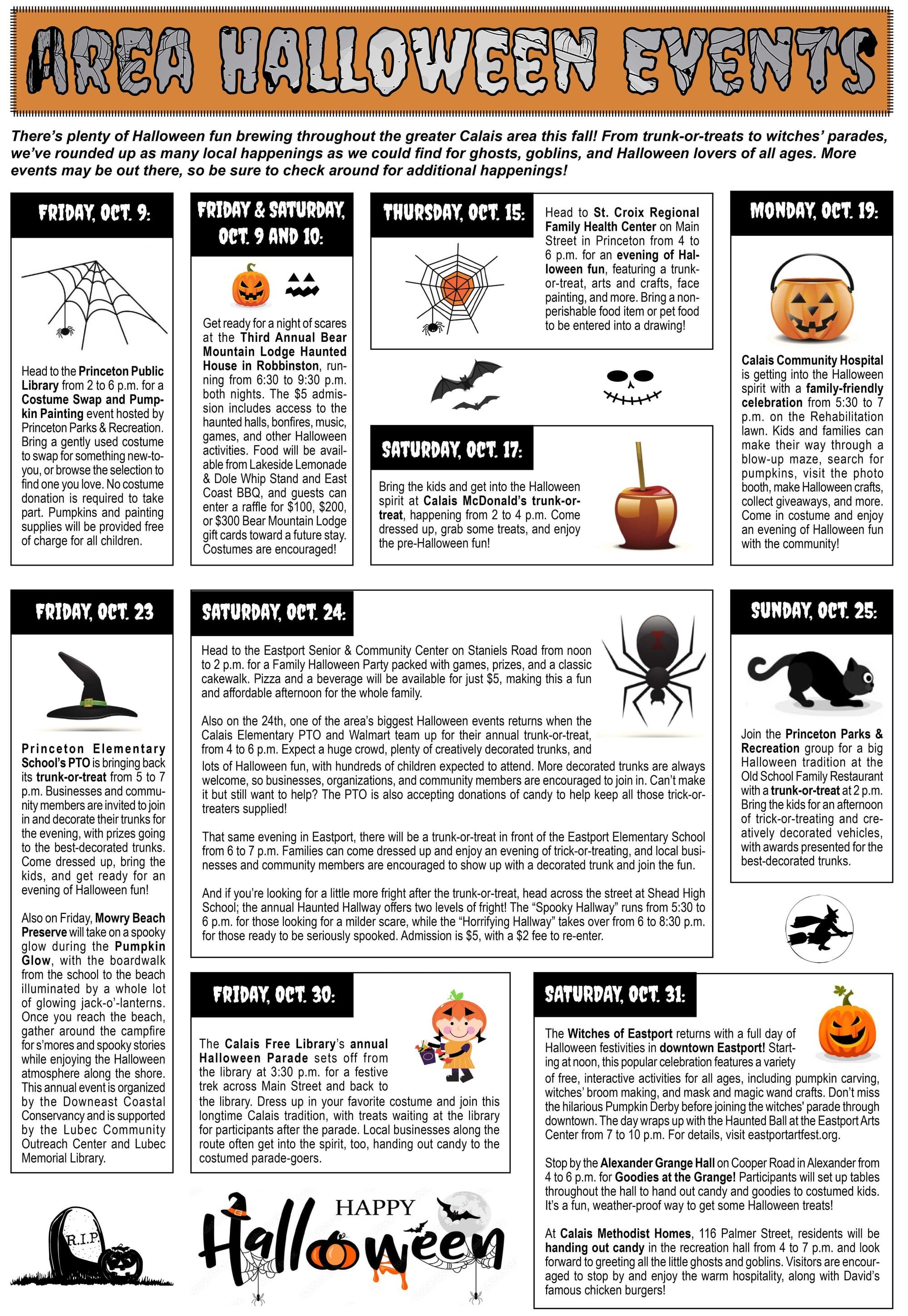 Area Halloween Events!