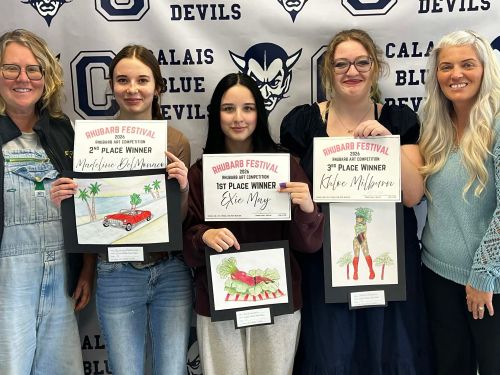 Winning Poster Design Chosen for  5th Annual Rhubarb Festival