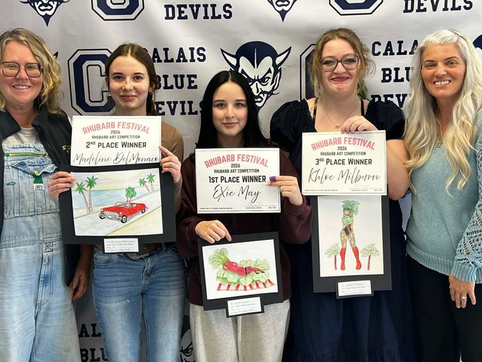 Winning Poster Design Chosen for  5th Annual Rhubarb Festival