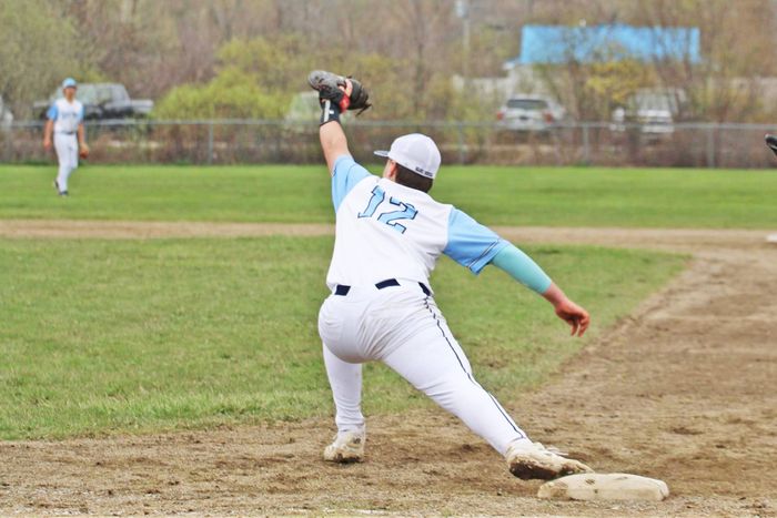 Spearin, Ellsmore Lead Blue Devils to  Victory Over Machias