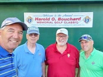 District 7 Knights Participate in Knights of Columbus Charity Golf Tournament