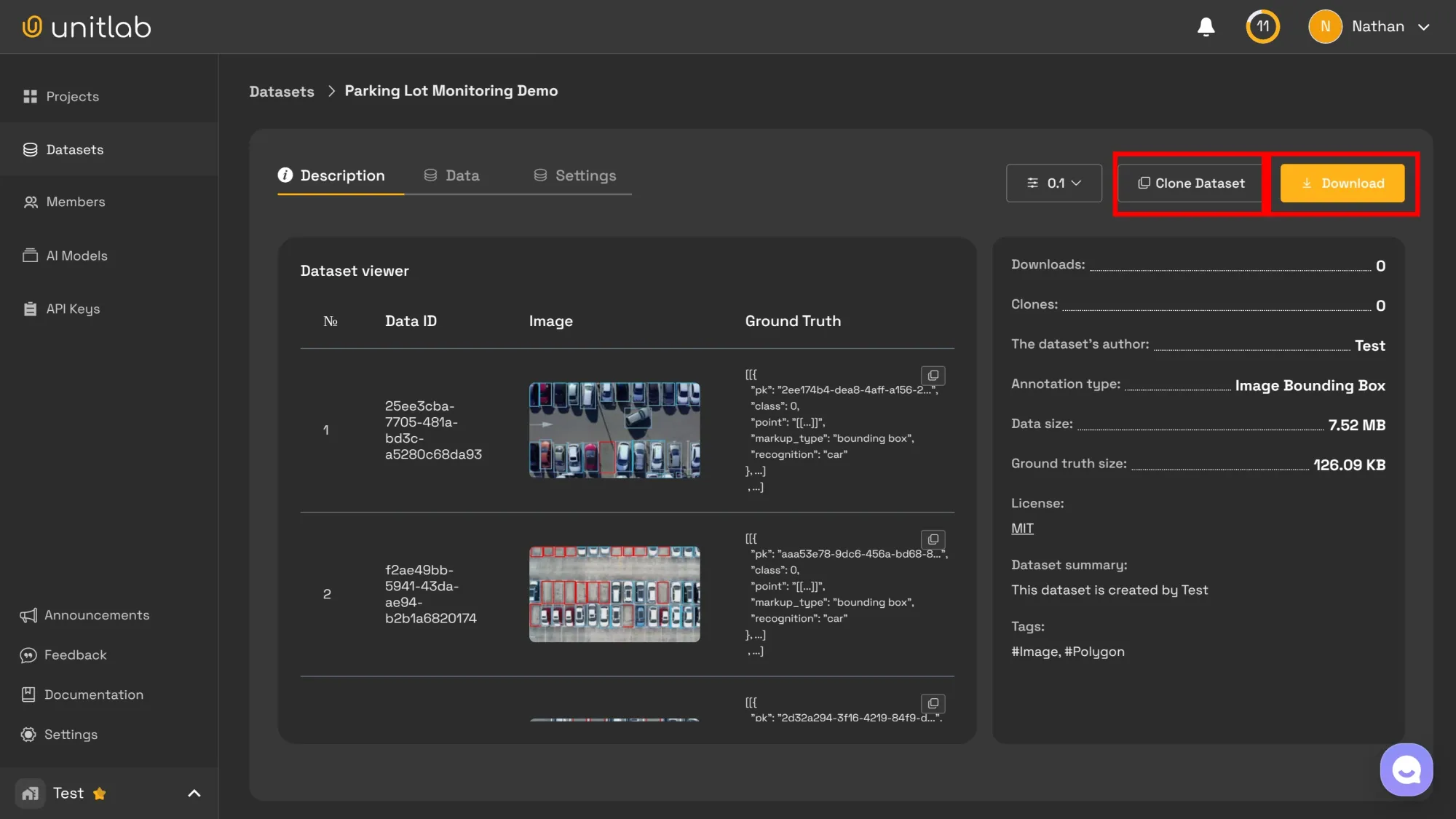 Public Dataset | Unitlab Annotate