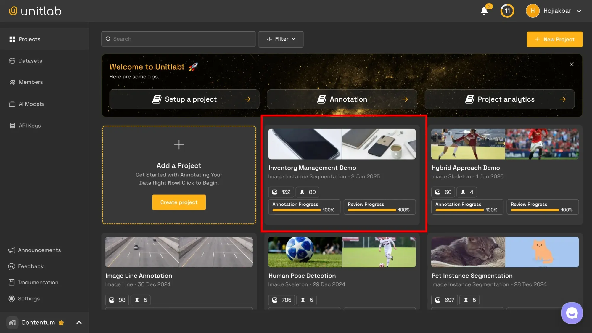 Fully Annotated and Reviewed Inventory Management Project | Unitlab Annotate