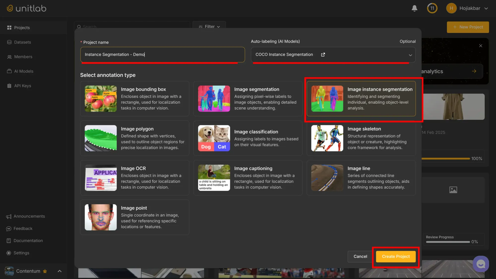 Project Setup | Unitlab Annotate
