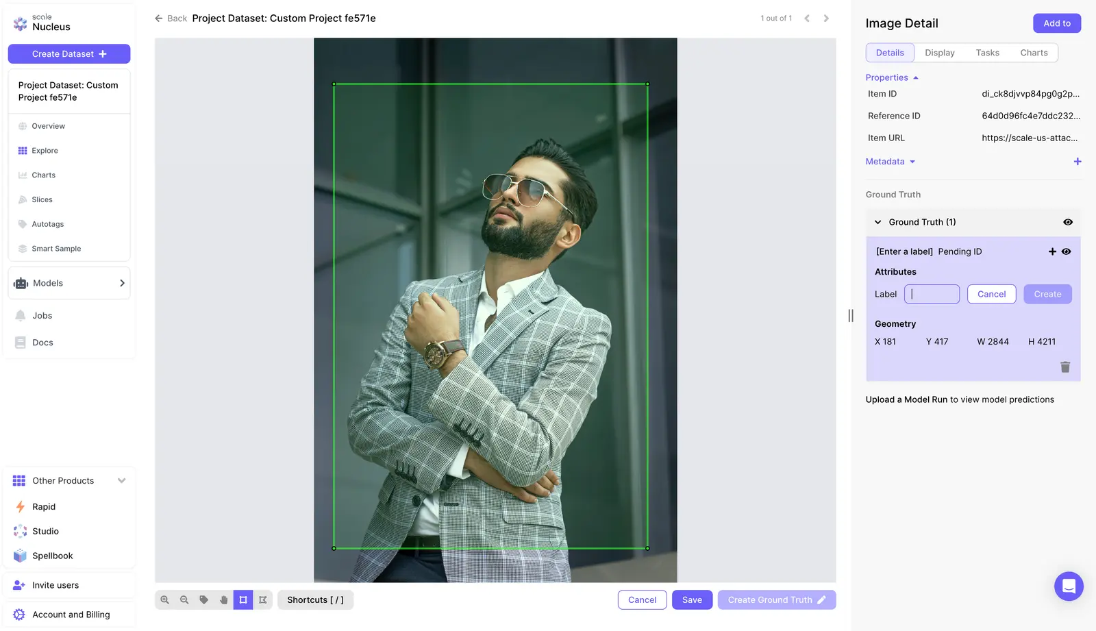 Annotation Dashboard | Scale Nucleus