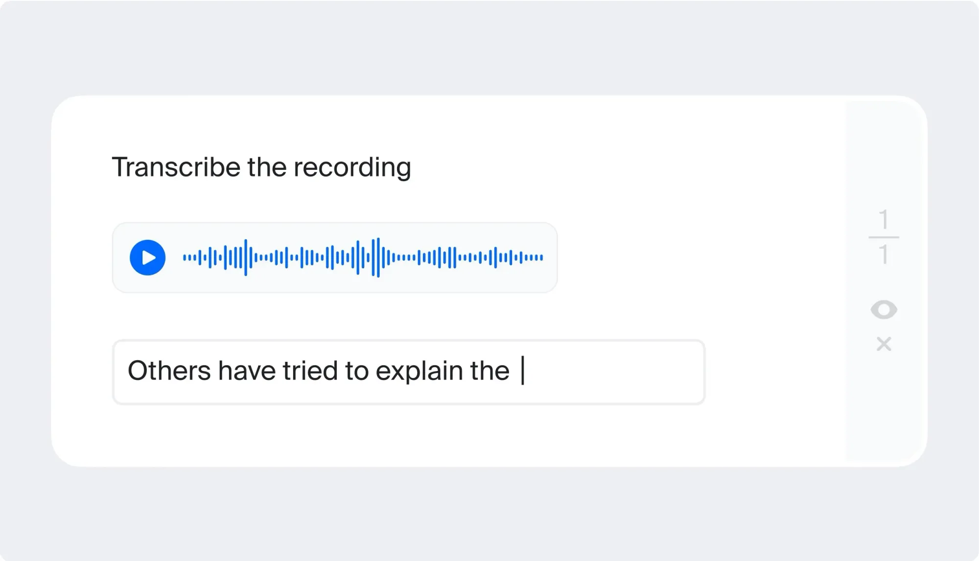 Audio Transcription | Toloka AI