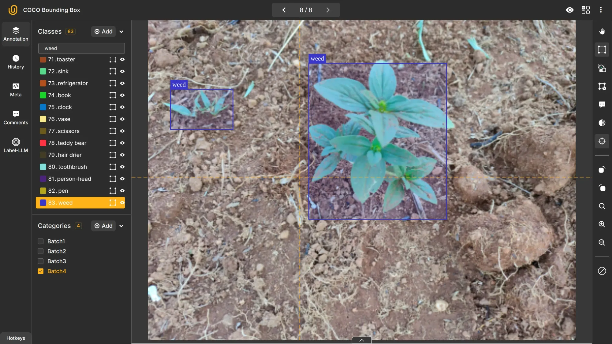 Weed Detection | Unitlab Annotate