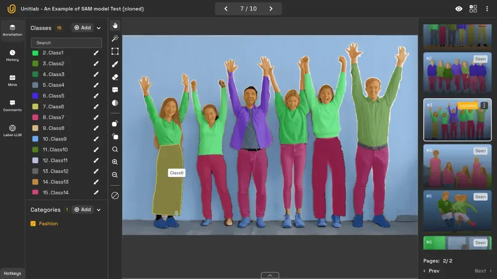 Image Semantic Segmentation | Unitlab Annotate