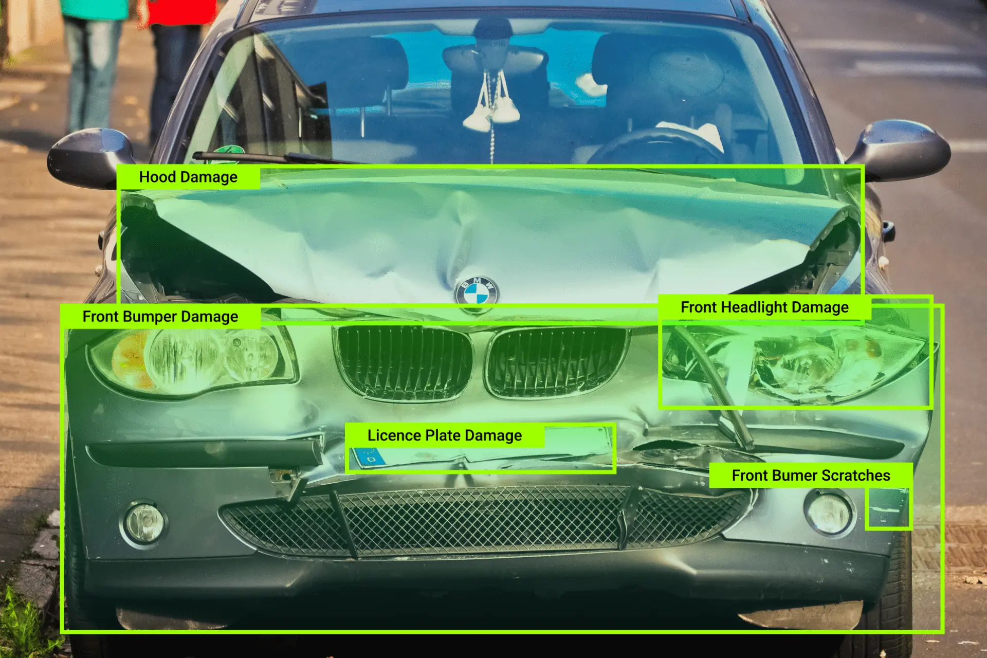 Car Damage Estimation with Computer Vision