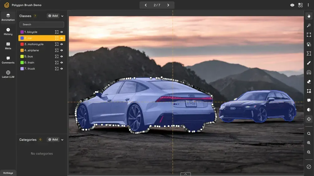 Image Polygon Labeling | Unitlab Annotate