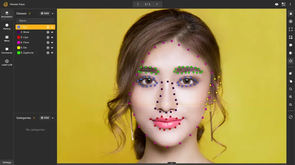 Image Point Annotation | Unitlab Annotate