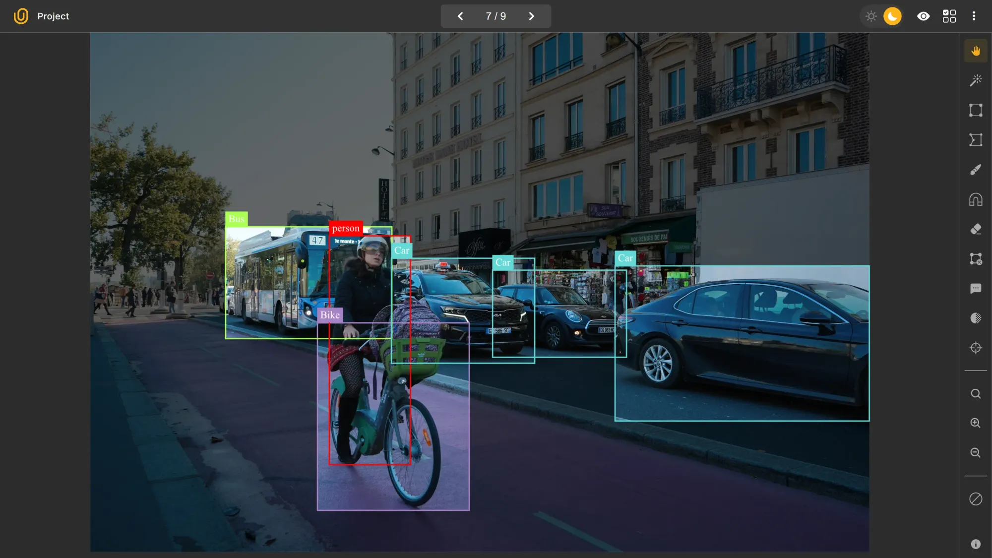 Visual Guidelines Example | Unitlab Annotate