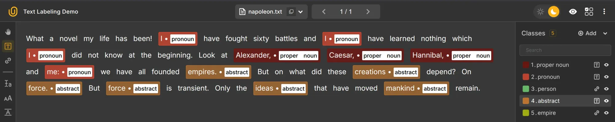 Text Named Entity Recognition | Unitlab AI