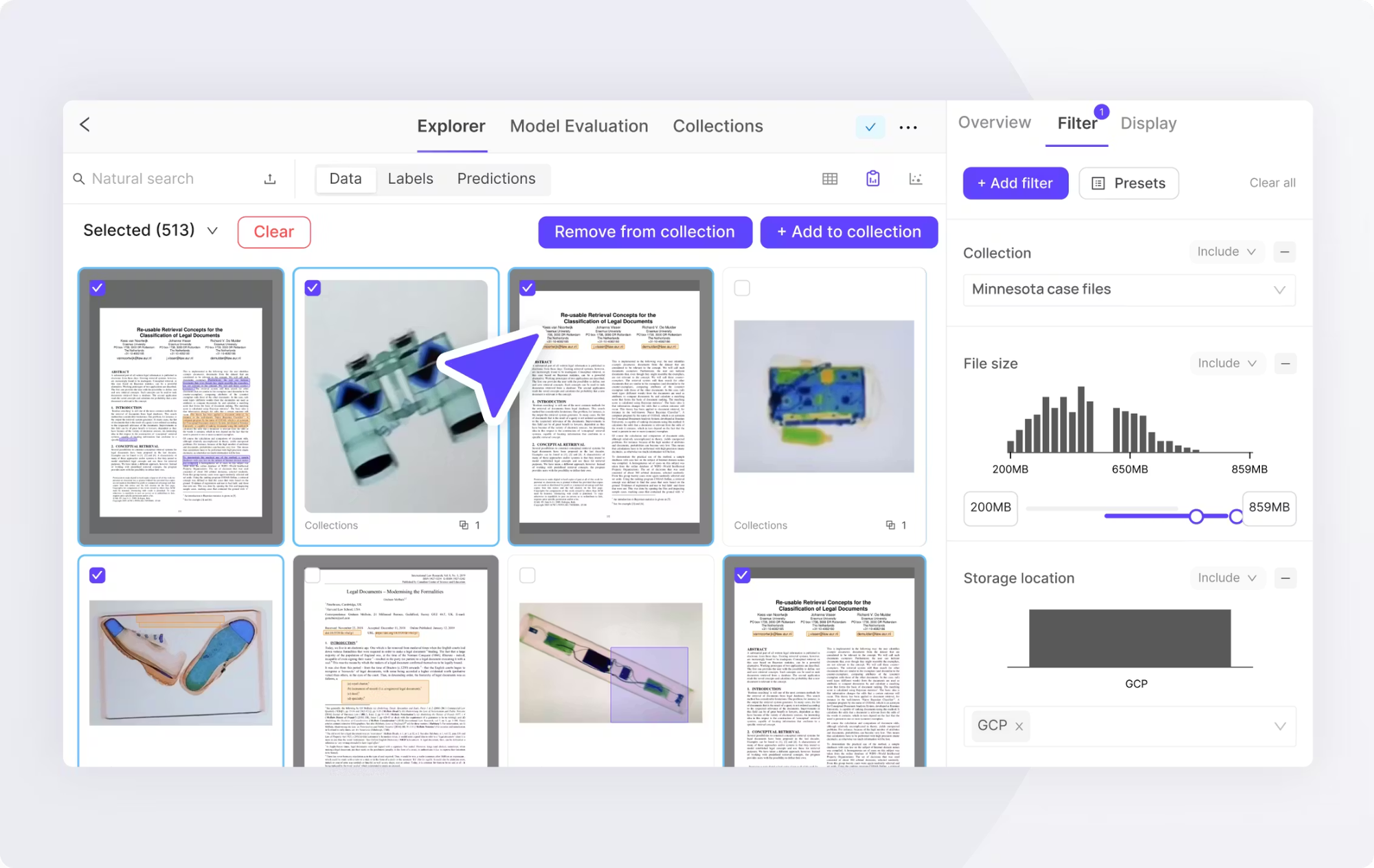 Figure 4: Encord multimodal labeling user interface.