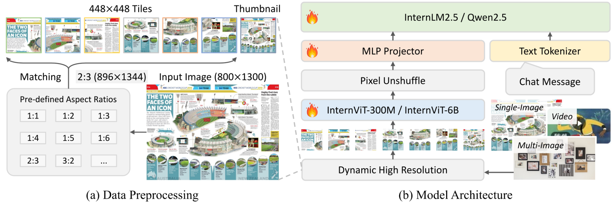 Figure 5: InternVL 3.0 architecture.