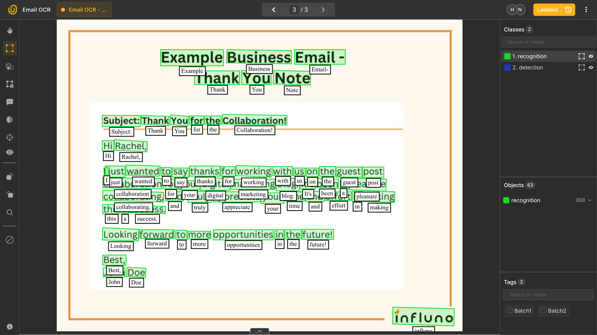 Document OCR Text Recognition | Unitlab AI
