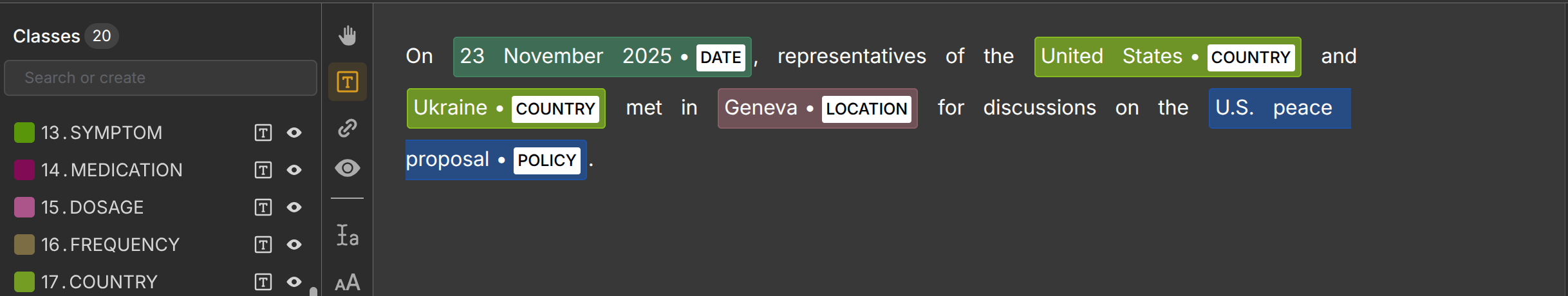 Media NER Example | Unitlab AI