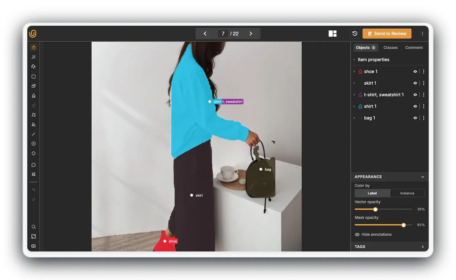 Unitlab AI image annotation workbench for enterprise training data
