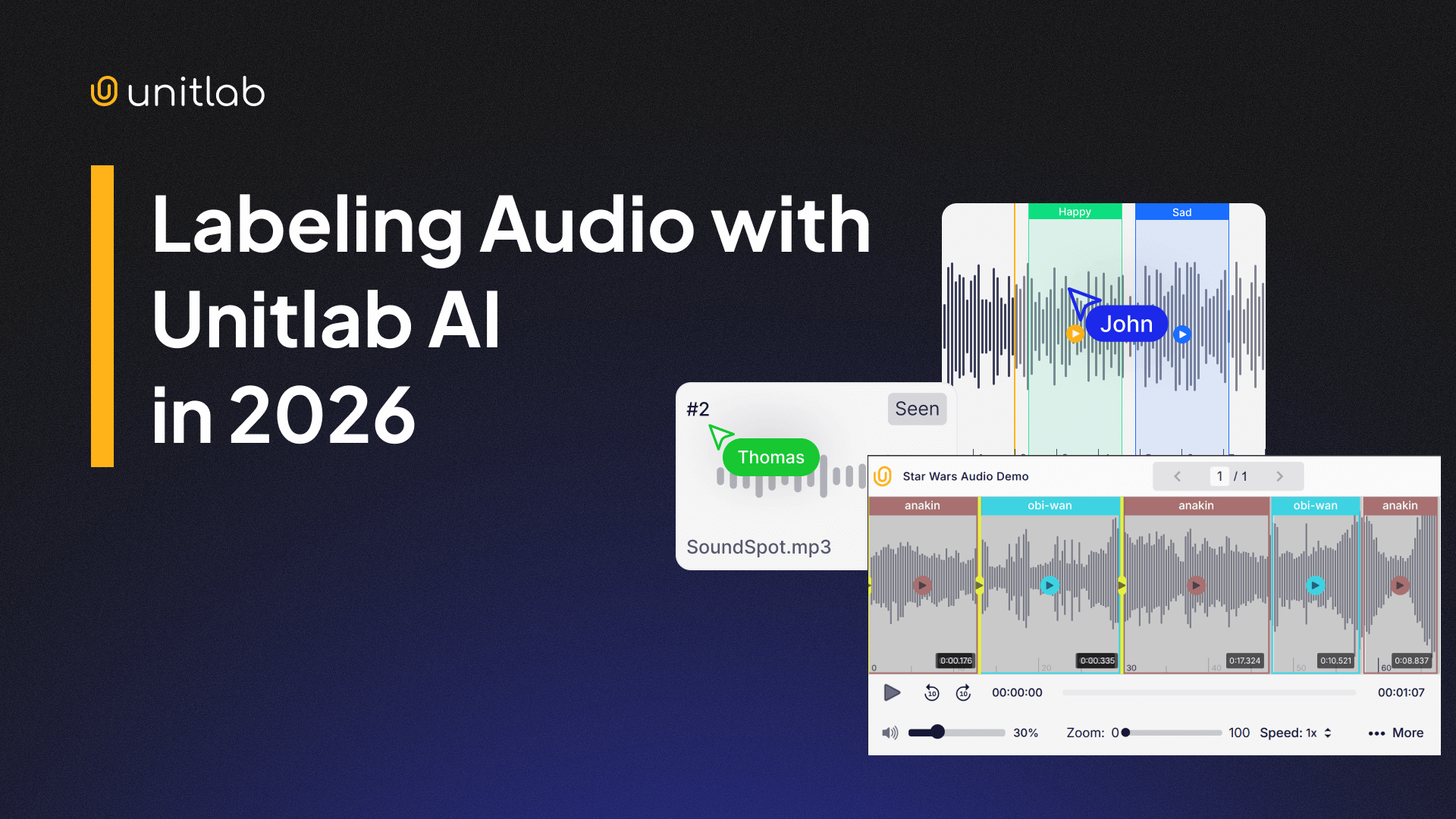 Audio Data Annotation with Unitlab AI with a Demo Project [2026]