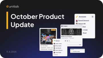 Unitlab AI Product Update for October, 2025