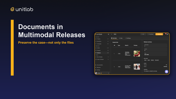Documents and Multimodal Releases: Building Rich Training Data in Unitlab