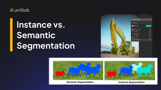 Featured illustration for “Instance Segmentation vs. Semantic Segmentation: Similarities & Differences”
