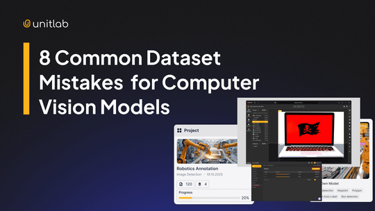 Featured illustration for “8 Common Mistakes in Preparing Datasets for Computer Vision Models”