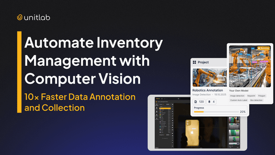 Featured illustration for “Automate Inventory Management with Computer Vision – 10× Faster Data Annotation and Collection”