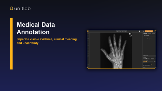 DICOM and 3D medical data annotation in Unitlab for clinical AI