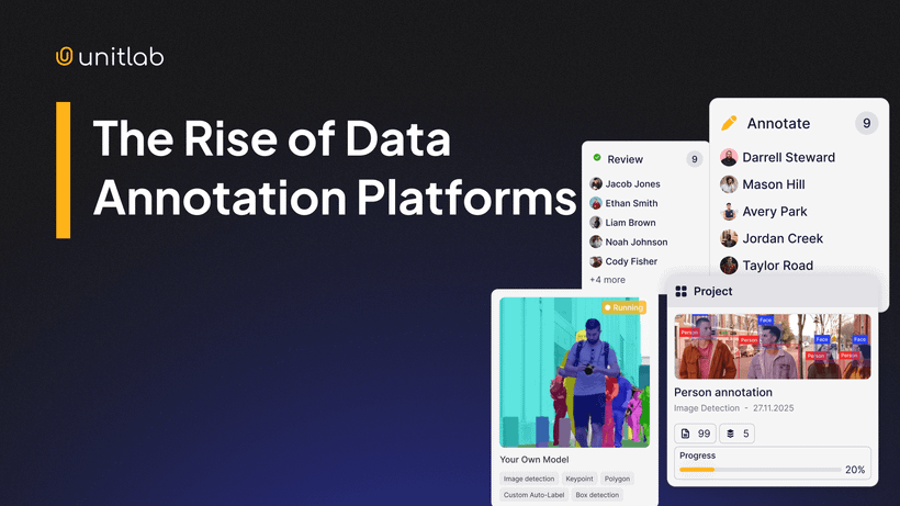 Featured illustration for “The Rise of Data Annotation Platforms”