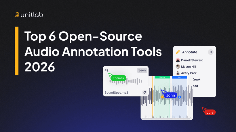 Featured illustration for “6 Best Open-Source Audio Annotation Tools of 2026 - A comprehensive review”