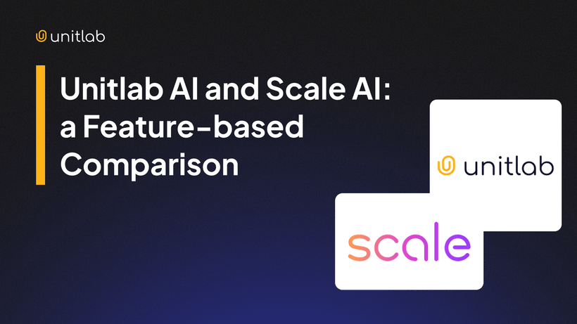 Featured illustration for “Unitlab AI and Scale AI: a Feature-based Comparison [2026]”