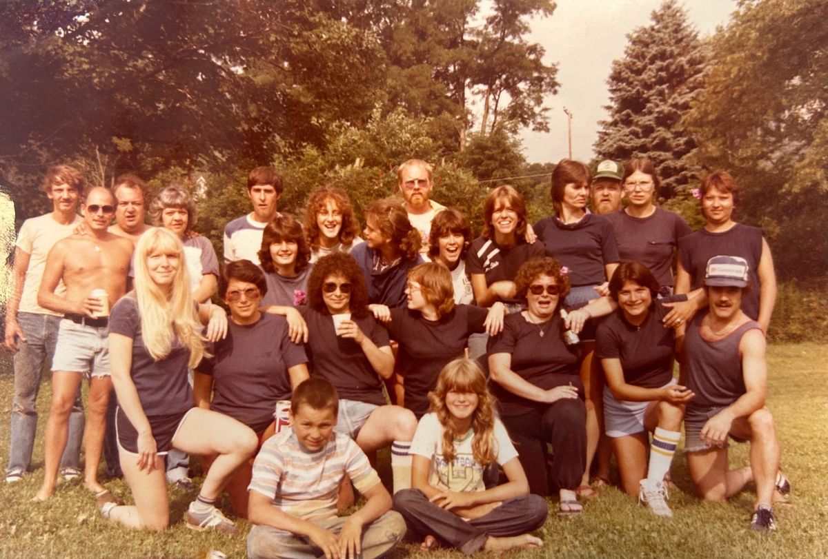 1982 Emporium Girls Traveling Softball Team
