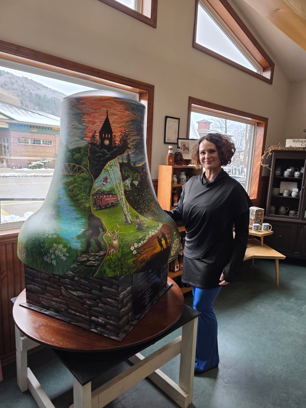 From bell to print: local artist captures Cameron County