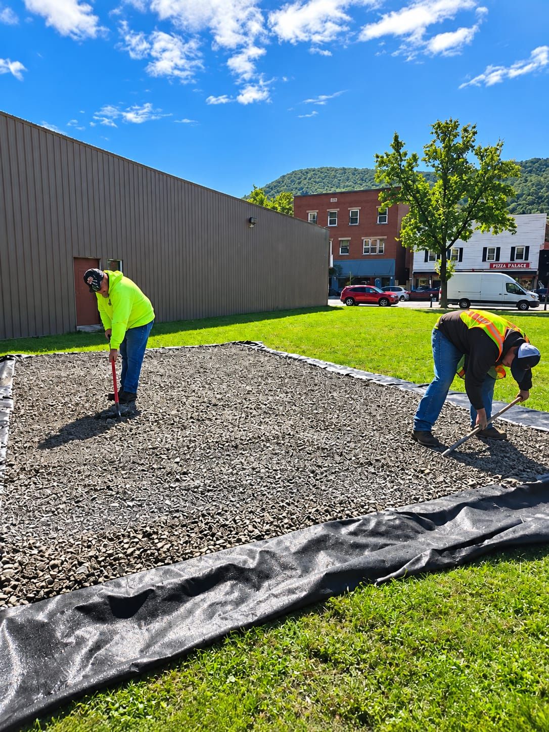 Town Square to get permanent stage