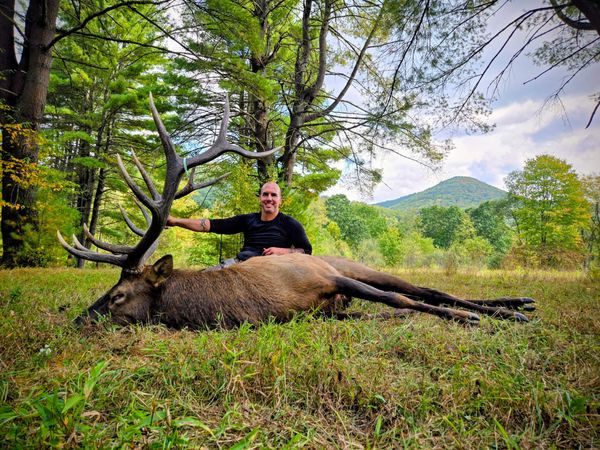 Ohio hunter harvests  massive bull elk in zone 4