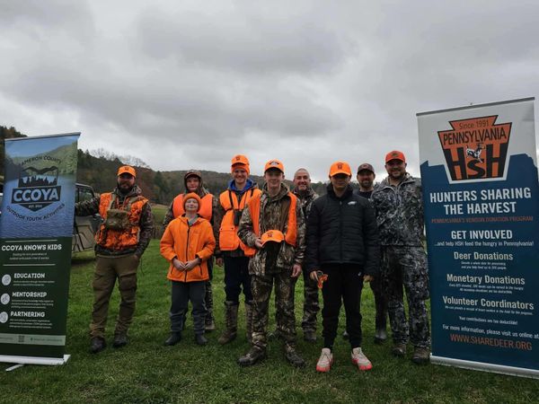CCOYA Youth Doe Hunt Yields Successful Weekend and Community Giving