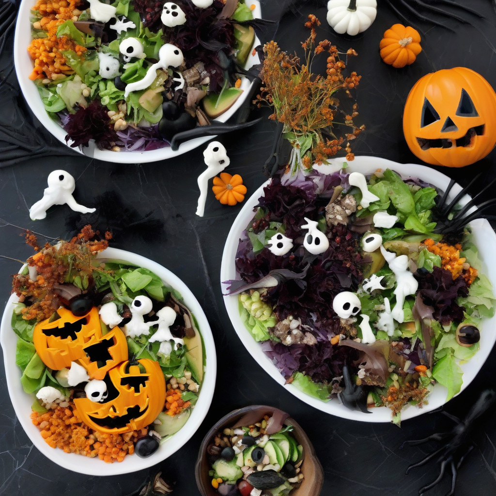 Mummy's Pumpkin Patch Salad