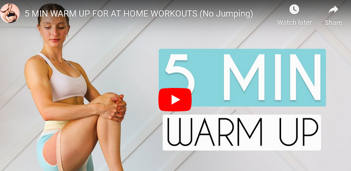 5 Minute At Home Warmup