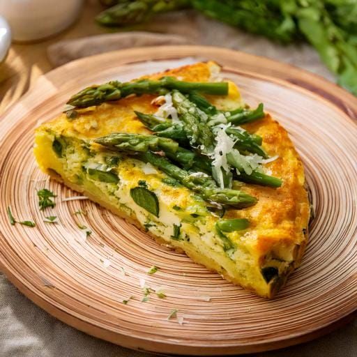 RECIPE: Asparagus and Goat Cheese Frittata (Vegetarian)