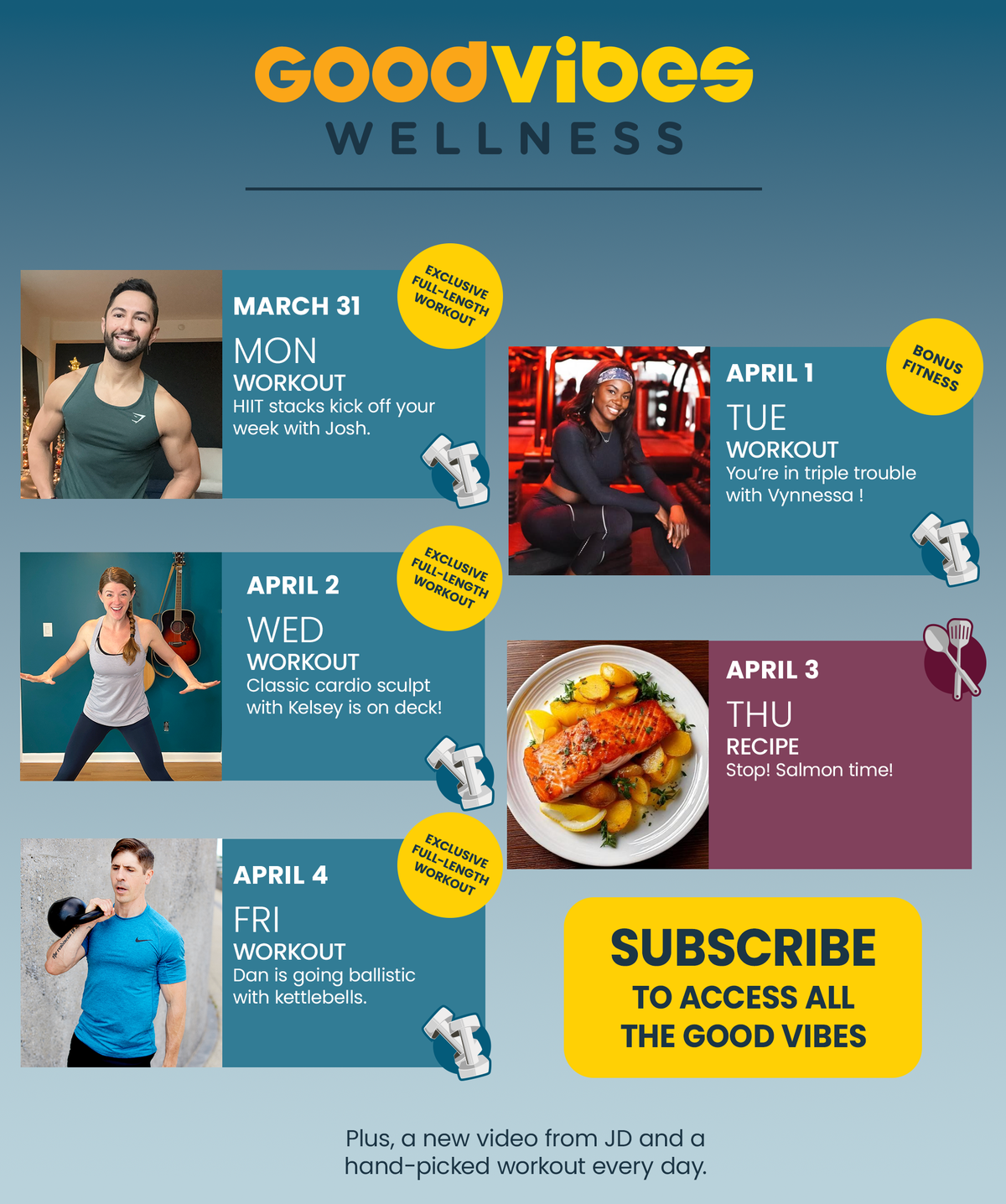 Next Week on Good Vibes Wellness