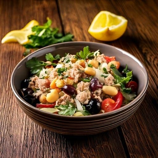 RECIPE: Good Vibes Mediterranean Tuna & White Bean Salad