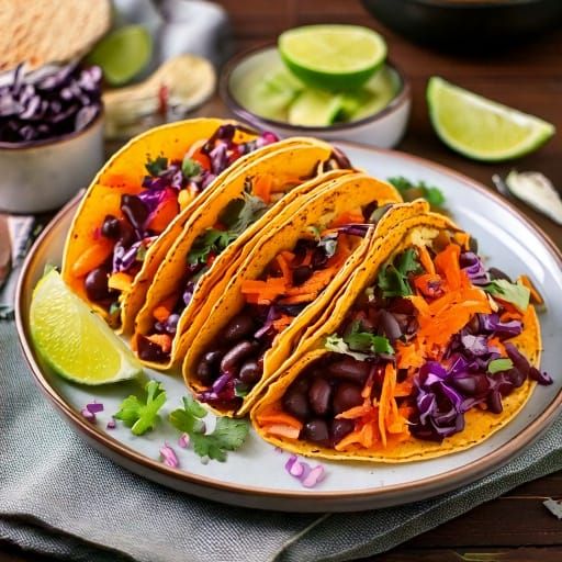 RECIPE: Black Bean & Sweet Potato Tacos